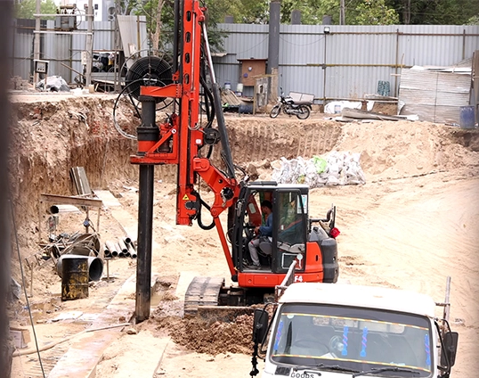 deep basement diaphragm wall